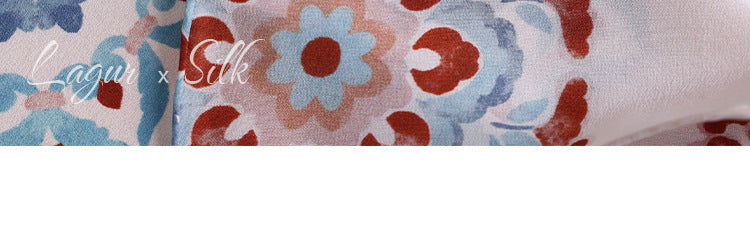 100% Mulberry Silk Square Scarf | Double Crepe 12mm Luxury Women's Scarf