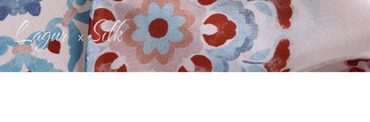 100% Mulberry Silk Square Scarf | Double Crepe 12mm Luxury Women's Scarf